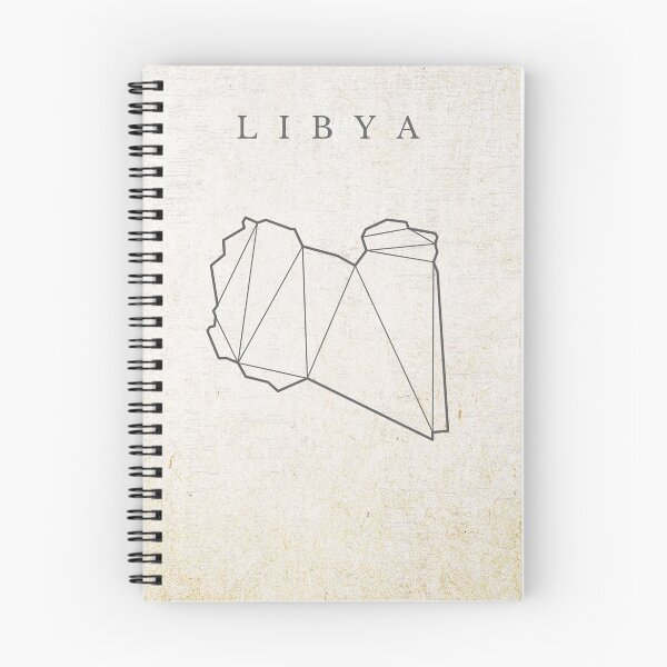 Artikelvorschau, Karte von Libyen Afrika Design entworfen und verkauft von simplestic.