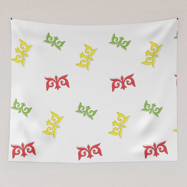 Item preview, kazakh ornaments pattern designed and sold by artbymadina.