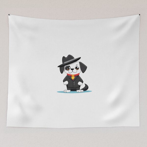 Item preview, Mob Boss Dog Classic designed and sold by Majestic Paws.