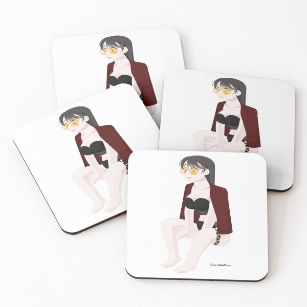 Item preview,  Nine black rose suit sitting position designed and sold by ninelives-illus.