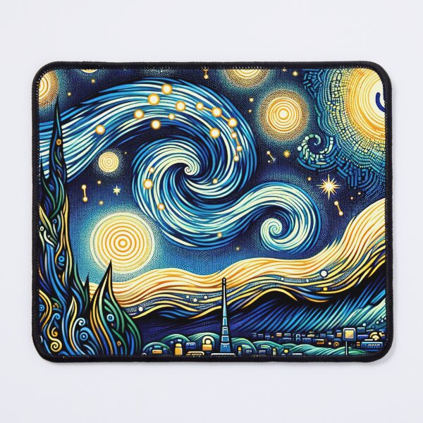 Item preview, Digital Starry Night designed and sold by FIYARO.