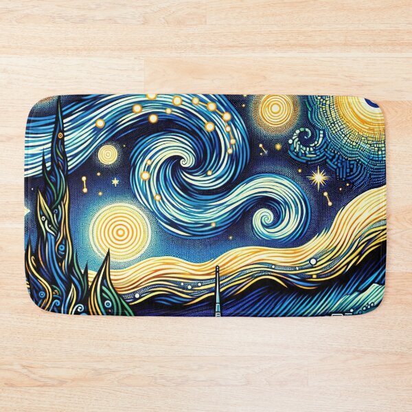 Item preview, Digital Starry Night designed and sold by FIYARO.