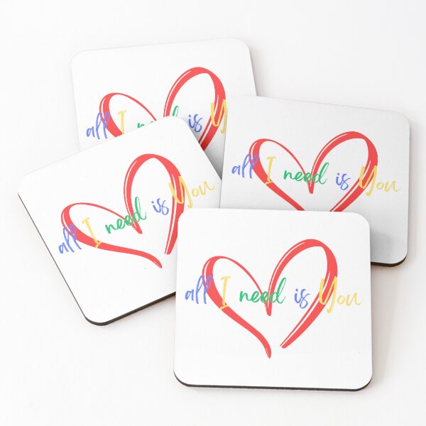 Item preview, All I need is you designed and sold by MoodThreads.
