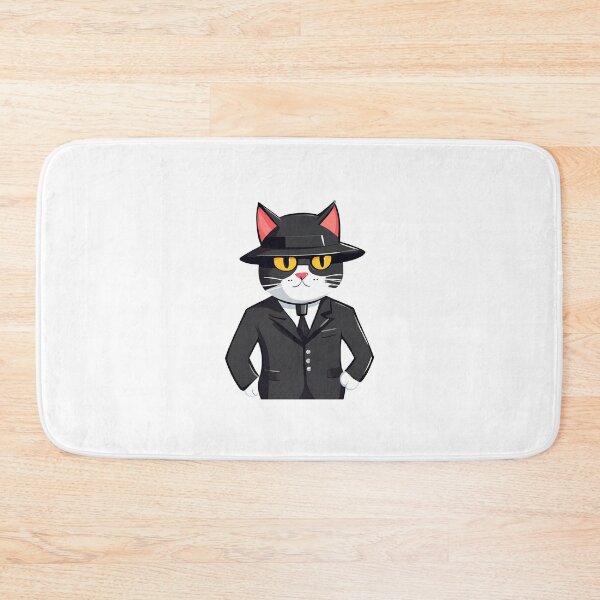 Item preview, Mob Boss Cat Classic designed and sold by Majestic Paws.