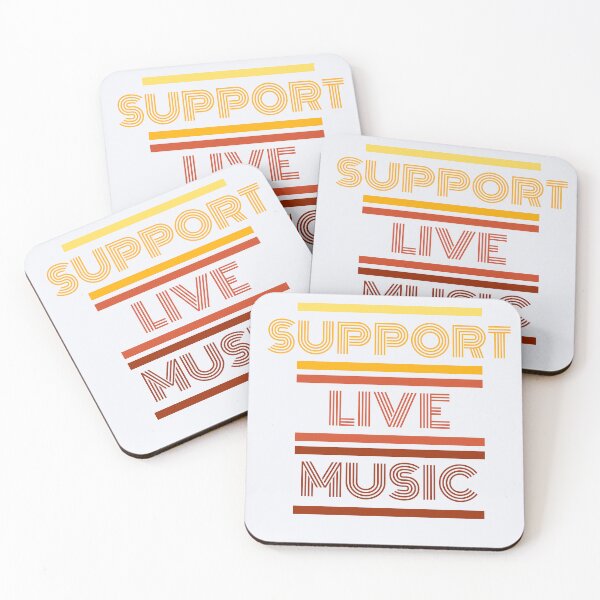 Item preview, Support Live Music designed and sold by RhythmandBass.