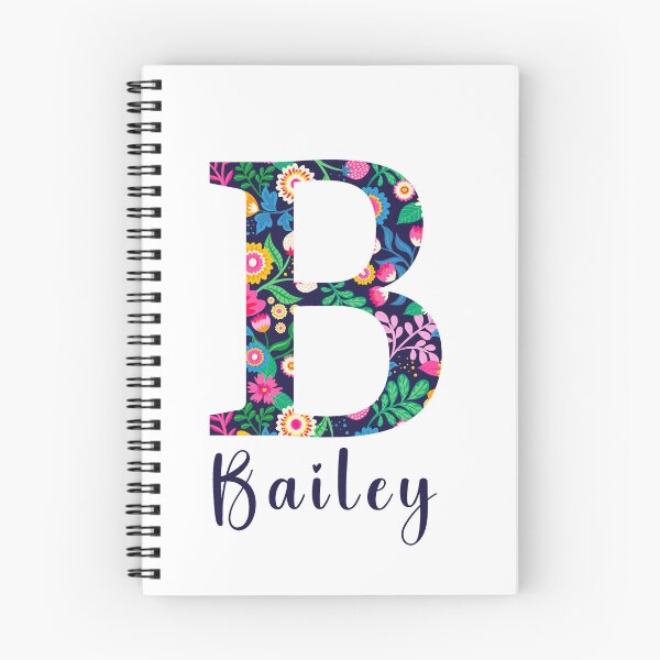 Item preview, Bailey - Letter and flowers designed and sold by Anto59290.