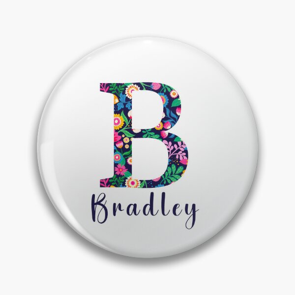 Item preview, Bradley - Letter and flowers designed and sold by Anto59290.