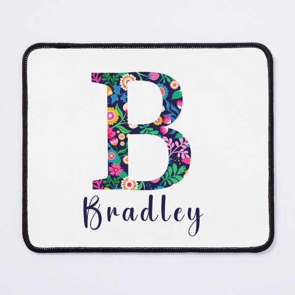Item preview, Bradley - Letter and flowers designed and sold by Anto59290.