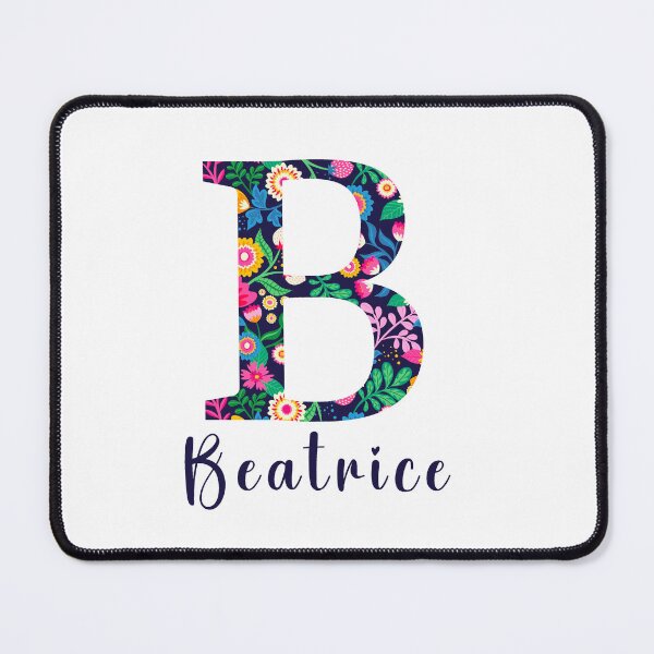 Item preview, Beatrice - Letter and flowers designed and sold by Anto59290.