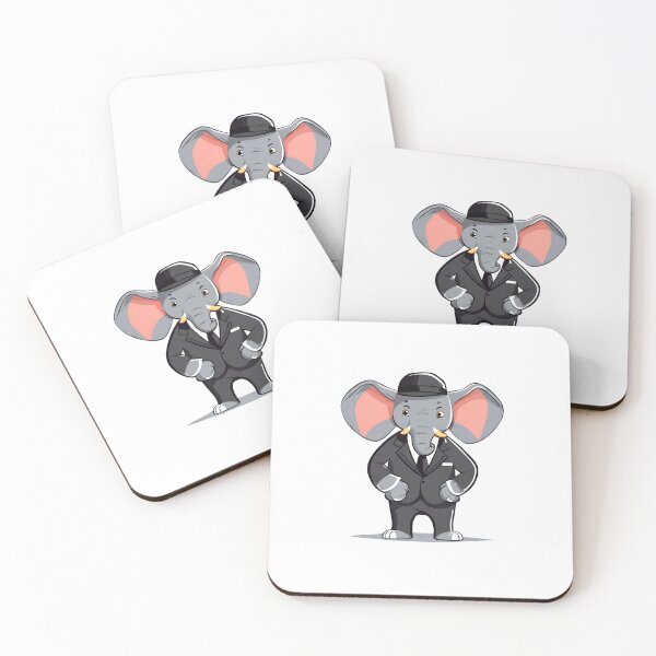 Item preview, Mob Boss Elephant Classic designed and sold by Majestic Paws.