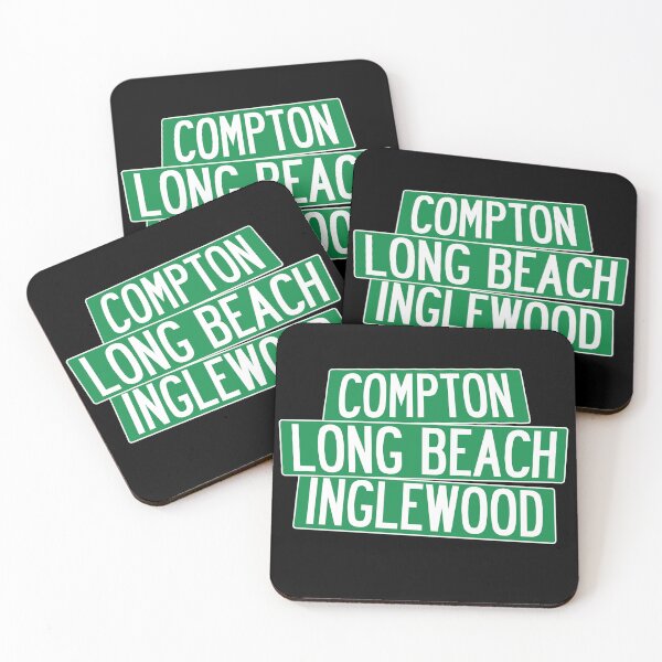 Item preview, Compton Long Beach Inglewood Street Sign Shirt Design designed and sold by ChozenOne562.