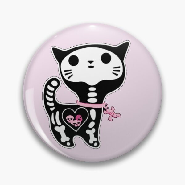 Item preview, Bone Kitty Cat Pink Design designed and sold by koiiv.
