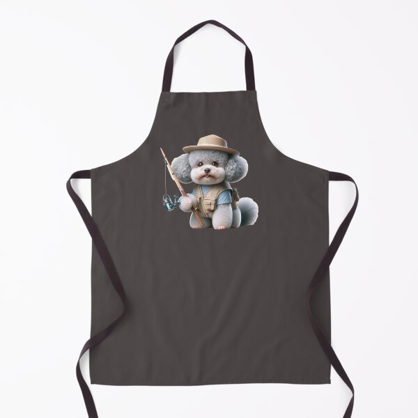 Item preview, Poodle Fishing / Fishing Pup designed and sold by toypoodlemom.