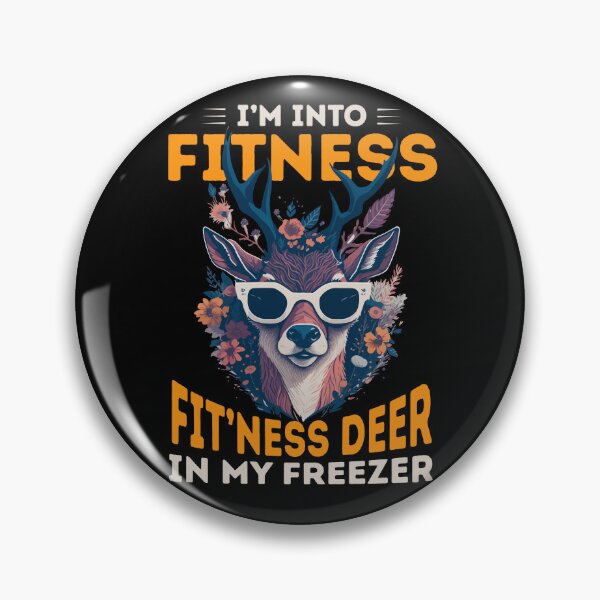 Item preview, I'm into fitness - Fit'ness deer in my freezer designed and sold by oudinmeissArt.
