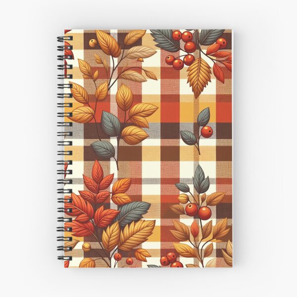Item preview, Autumn Inspired Gingham Pattern Print designed and sold by PinUpPizzazz.