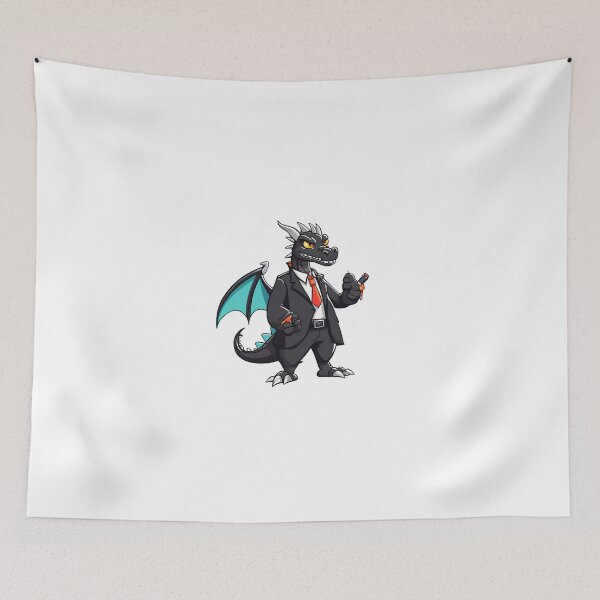 Item preview, Mob Boss Dragon Classic designed and sold by Majestic Paws.