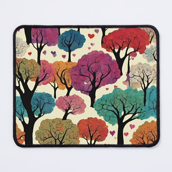 Item preview, Colorful trees designed and sold by StyleSketch.