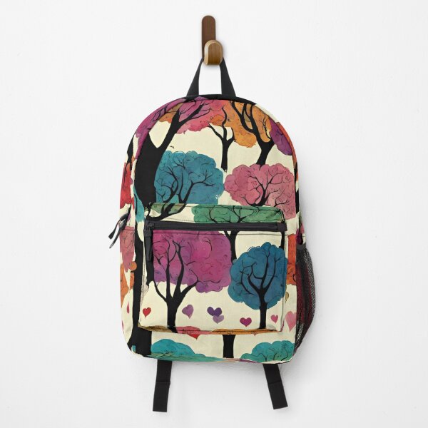 Item preview, Colorful trees designed and sold by StyleSketch.