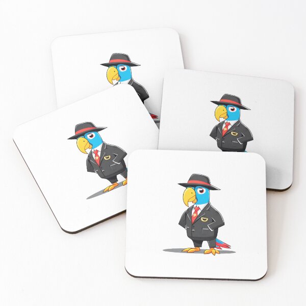 Item preview, Mob Boss Parrot Classic designed and sold by Majestic Paws.