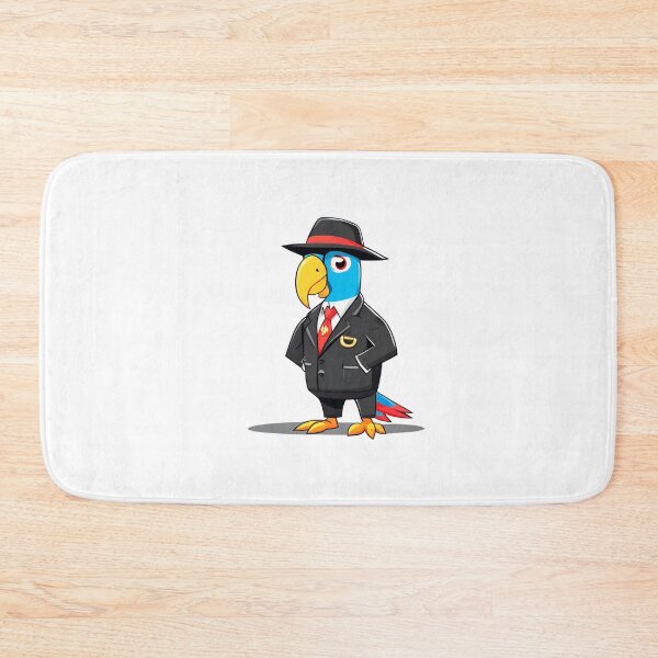 Item preview, Mob Boss Parrot Classic designed and sold by Majestic Paws.