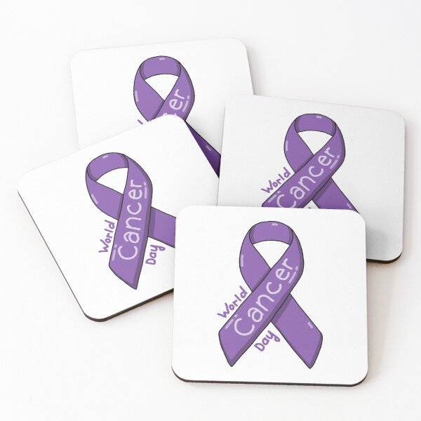 Item preview, Cute Purple Ribbon For World Cancer Day designed and sold by Luan Huynh.