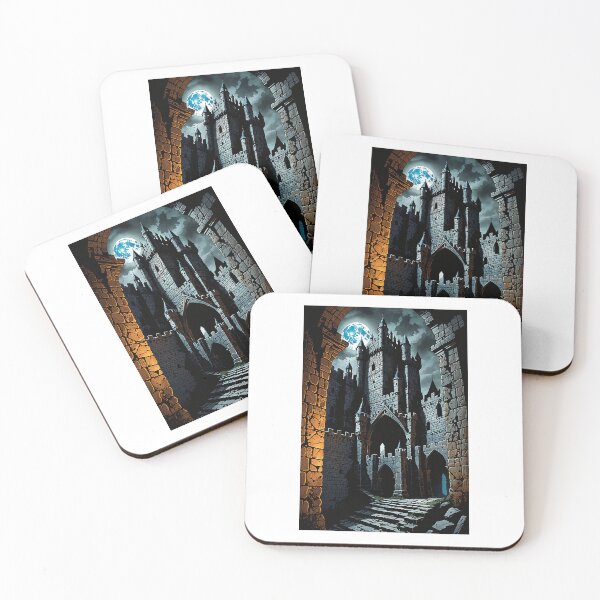 Item preview, Gothic Whispers in Moonlit Twilight designed and sold by PanoramaPrints.
