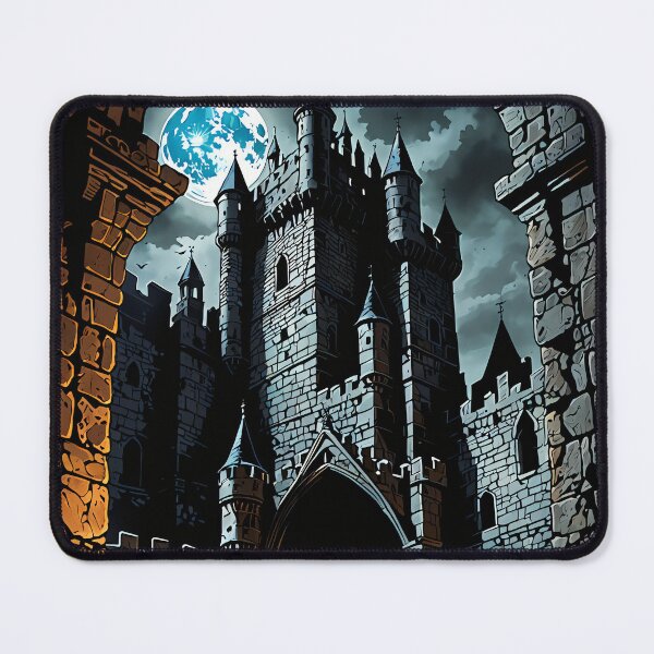 Item preview, Gothic Whispers in Moonlit Twilight designed and sold by PanoramaPrints.