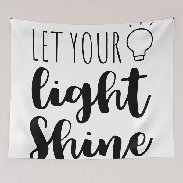 Item preview, Christian verse Let Your Light Shine designed and sold by BibleProject.