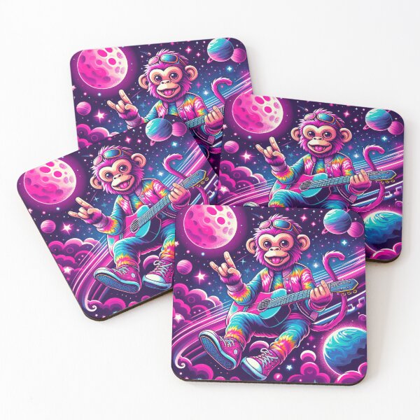 Item preview, Psychedelic Primate Tapestry designed and sold by Daniel Dudgeon.