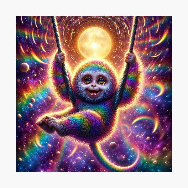 Item preview, Quirky Monkey Jungle Magic designed and sold by Daniel Dudgeon.