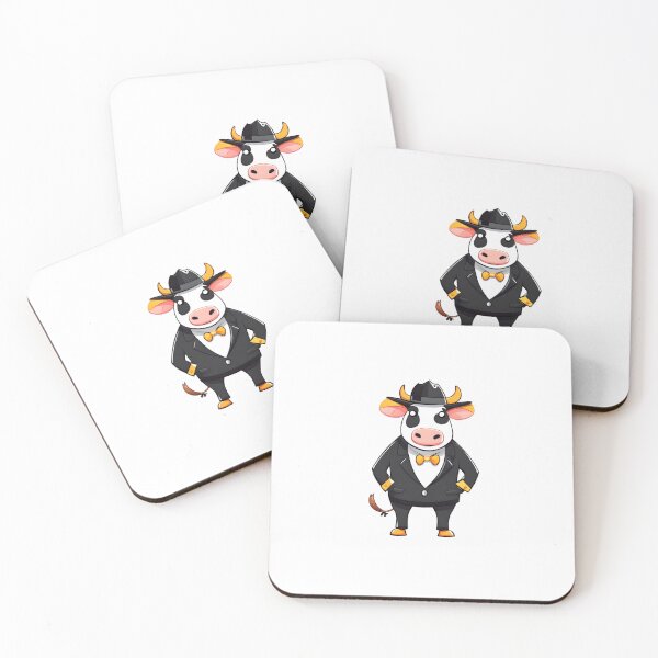 Item preview, Mob Boss Cow Classic designed and sold by Majestic Paws.