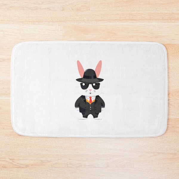 Item preview, Mob Boss Rabbit Classic designed and sold by Majestic Paws.