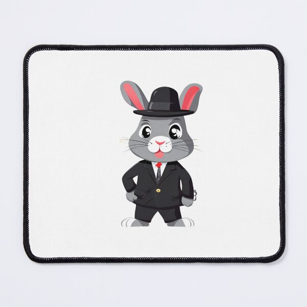 Item preview, Mob Boss Rabbit Classic designed and sold by Majestic Paws.