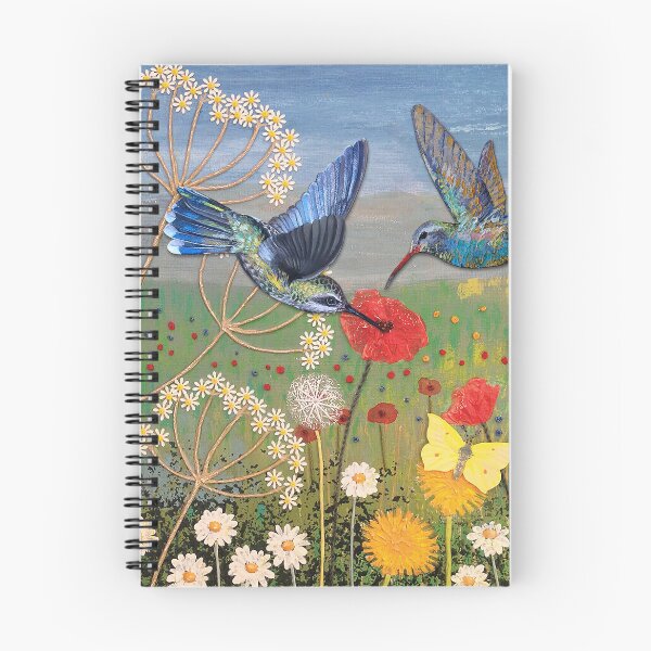 Item preview, Colibríes en el jardín de flores designed and sold by Clitus.