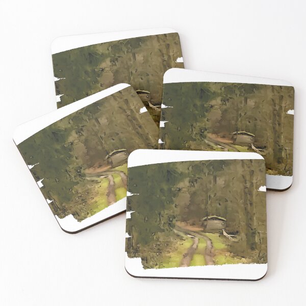 Item preview, Mysterious: The lost hut in the enchanted forest designed and sold by Ink-Kreativ.