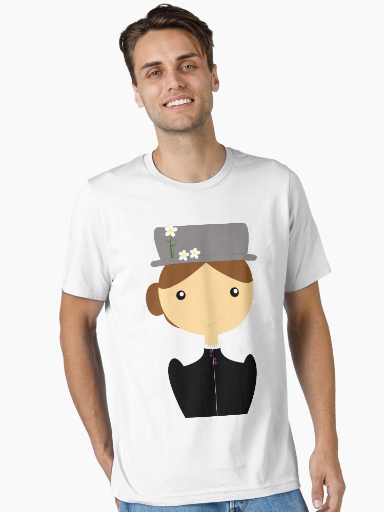 Imagen 1 de 7, Camiseta esencial con la obra Mary Poppins, diseñada y vendida por creotumundo.