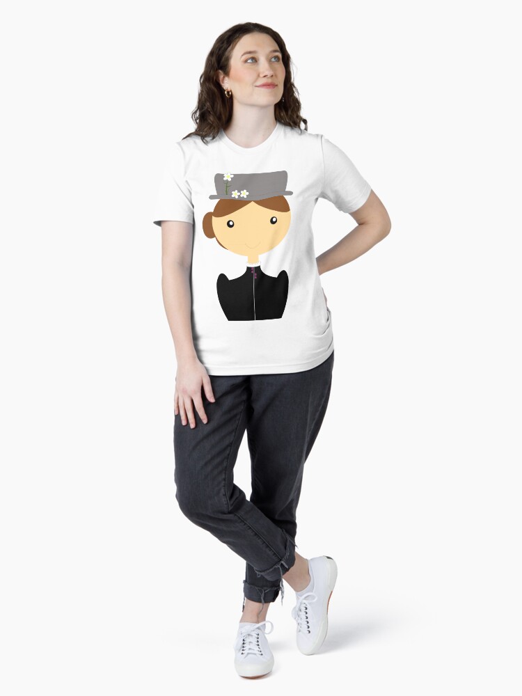 Imagen 4 de 7, Camiseta esencial con la obra Mary Poppins, diseñada y vendida por creotumundo.