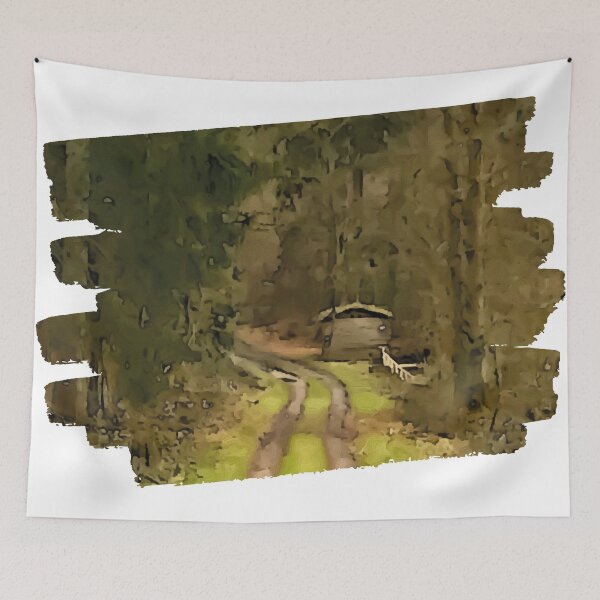 Item preview, Mysterious: The lost hut in the enchanted forest designed and sold by Ink-Kreativ.