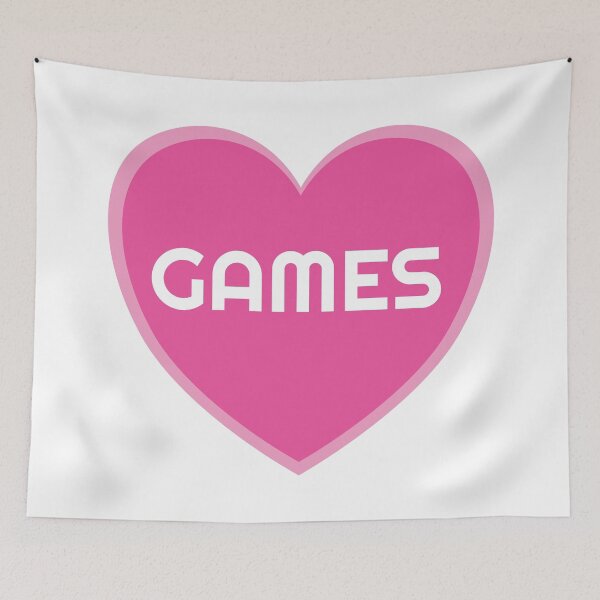 Item preview, I love games. Design for gamers with a big passion for games. designed and sold by twisted-dot.