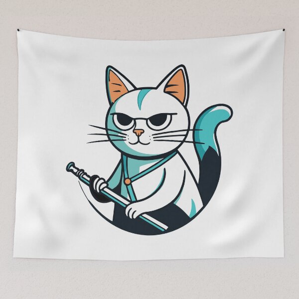 Item preview, Sassy Kitten Flute, Musician Cat designed and sold by cutenesss.