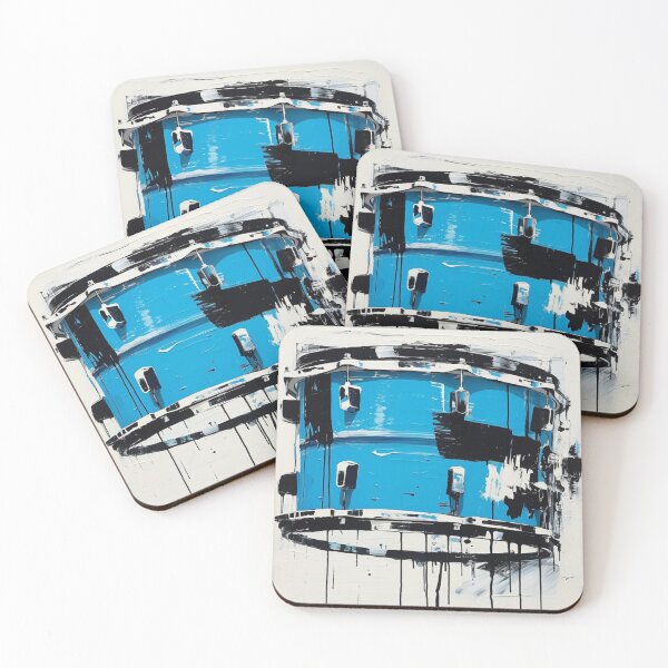 Item preview, Pintura de tambor azul designed and sold by rudimentrepub.