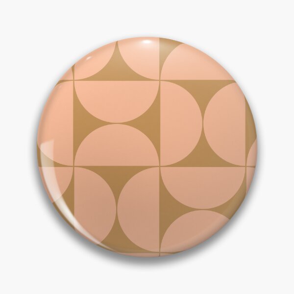 Item preview, Mid-Century Modern Pattern No.65 - Honey Yellow and Peach Fuzz designed and sold by Zoltan Ratko.