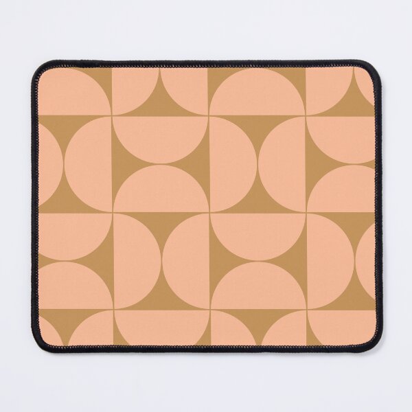 Item preview, Mid-Century Modern Pattern No.65 - Honey Yellow and Peach Fuzz designed and sold by Zoltan Ratko.