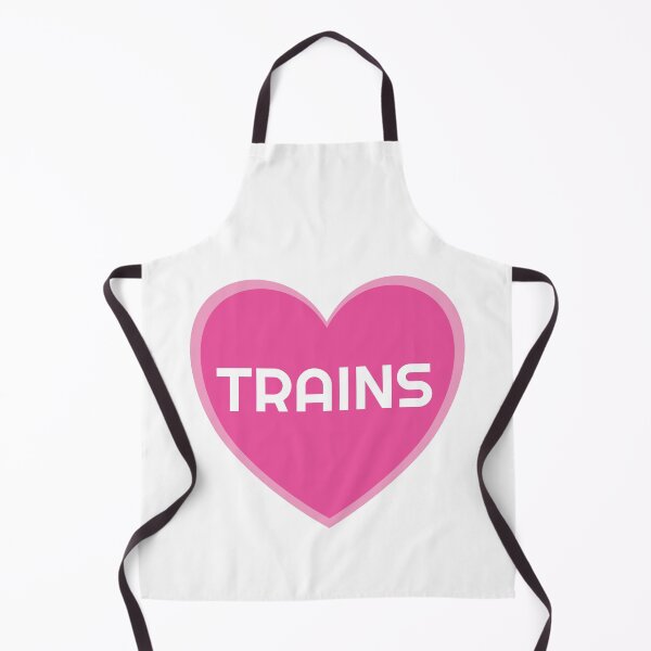 Item preview, I love trains. Design for trains enthusiasts designed and sold by twisted-dot.