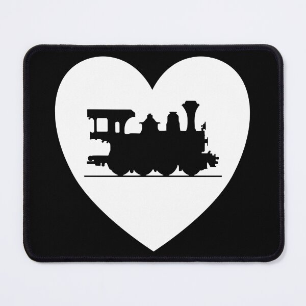 Item preview, I love trains. Design for trains lovers designed and sold by twisted-dot.