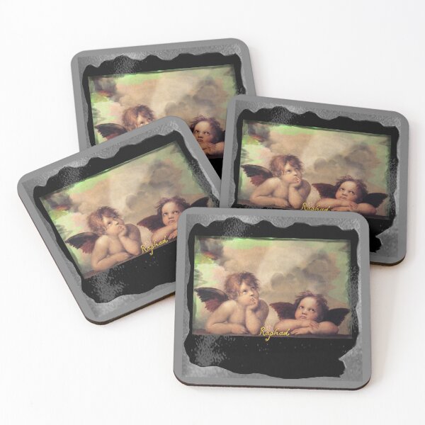 Item preview, Angels, Painting by Raphael Sanzio, with his Signature (ACCI)  designed and sold by VanyssaGraphics.