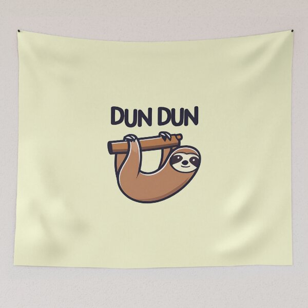 Item preview, Dun Dun, divertido, genial, el mejor arte en color. designed and sold by artdragongift 15.