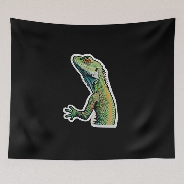 Item preview, Green lizard designed and sold by ViaNature.
