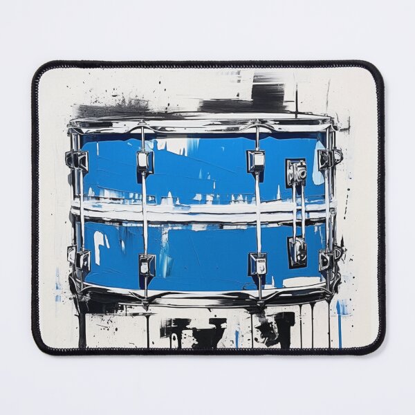 Item preview, Blue Snare Drum Painting designed and sold by rudimentrepub.