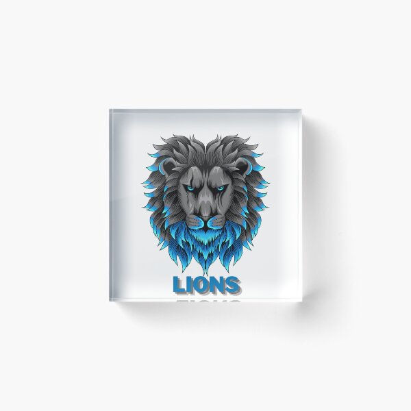 Item preview, The Lions blue Icon With Winners  designed and sold by Merch ⭐️⭐️⭐️⭐️⭐️.